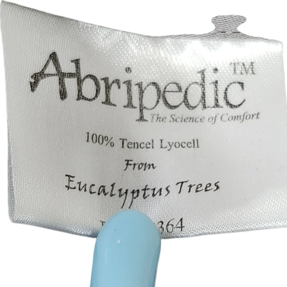 Abripedic King SZ 1Flat Sheet 3 Pillowcases Tencel Lyocell From Eucalyptus Trees